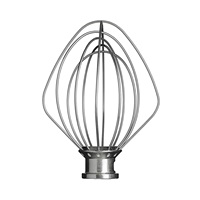 KitchenAid Artisan 5KSM175PSECU Kuchyňský robot - 10 rychlostí, planetární systém, celokovová konstrukce, stříbrná