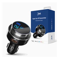 3mk nabíječka do auta Hyper Car FM Transmitter