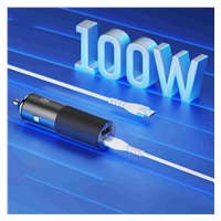 3mk nabíječka do auta - Hyper Car Charger 100W, 1x USB + 1x USB-C (PD)