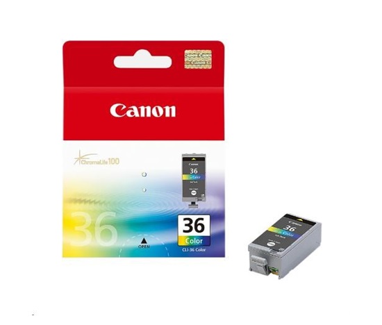 Canon náhradní kazeta barevná INK CLI-36 pro tiskárnu Canon systém 3mk All-Safe