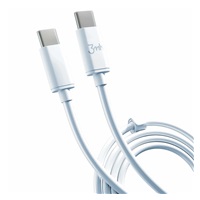 3mk datový kabel - Hyper Cable C to C 2m 100W, bílá