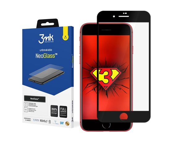 3mk NeoGlass Black pro Apple iPhone 7 / 8 / SE (2020)