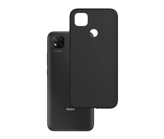 3mk Matt Case pro Xiaomi Redmi 9C, černá