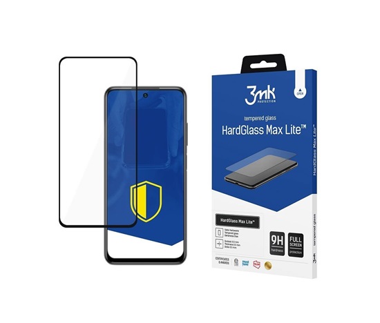 3mk HardGlass Max Lite Black pro Xiaomi Redmi 12C