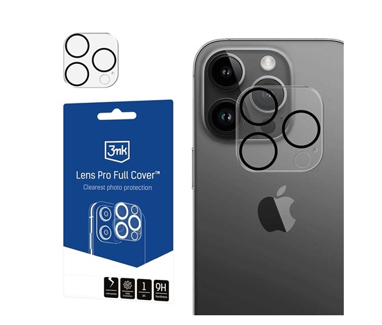 3mk Lens Pro Full Cover pro Apple iPhone 13 Pro / iPhone 13 Pro Max