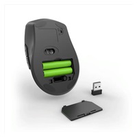 Hama bezdrátová optická myš pro leváky Riano, černá