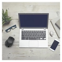 Hama bezdrátová optická myš pro leváky Riano, černá