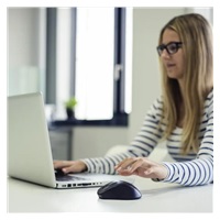 Hama bezdrátová optická myš pro leváky Riano, černá