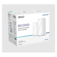 TP-Link Deco BE85(1-pack) WiFi7 Mesh(BE22000,2,4GHz/5GHz/6GHz,1x10GbELAN/WAN,1xSFP+/10GbELANcombo,2x2,5GbELAN/WAN,1xUSB)
