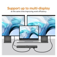 ACER 13in1 Type C Minidock: 3*USB3; 1*USB C; SD/TF; 2*HDMI; DP; RJ45; USB C; 3.5mm Audio