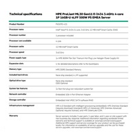 HPE PL ML30g11 E-2434 (3.4G/4C) 16G 4LFF-HP VROC 800W NBD311