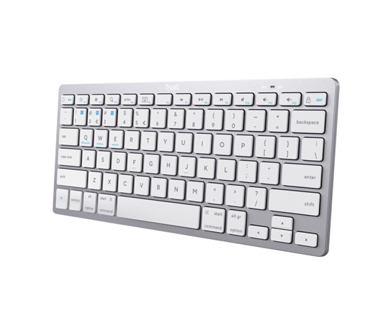 TRUST bezdrátová klávesnice BASICS Wireless Bluetooth keyboard CZ/SK