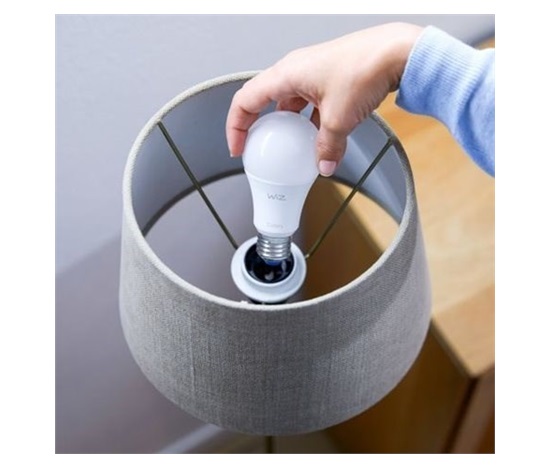 PHILIPS WiZ Tunable White 60W E27 A60 - stmívatelná, nastavitelná teplota barev