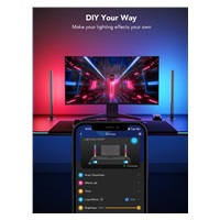 BAZAR - Govee Smart Gaming Light Bars black - Poškozený obal (Komplet)