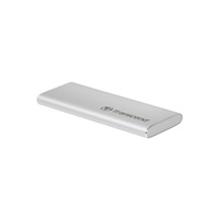 TRANSCEND Externí SSD ESD260C 500GB, USB 3.1 GEN 2, Typ-C, stříbrná