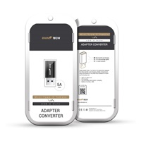 RhinoTech USB-C F na USB-A 3.0 M redukce, OTG. černá