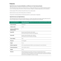 HPE 7.68TB NVMe Gen4 Mainstream Performance Read Intensive SFF BC U.3 Static V2 Multi Vendor SSD