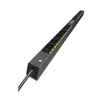 Eaton G4 Základní Rack PDU, 0U, 22,5U, vstup C20, 3m kabel, 1ph, 3,7kW, 16A, 200-240V, 24 zásuvek (12)C13, (12)C39