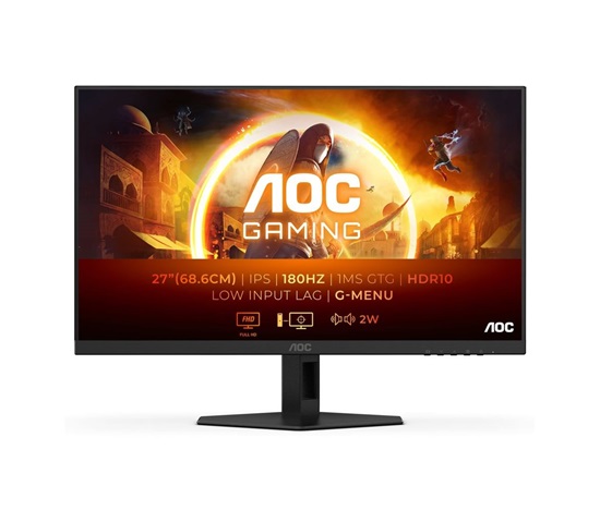 AOC MT IPS LCD WLED 27" 27G4XE - IPS panel, 1920x1080,180Hz, 2xHDMI, DP, repro