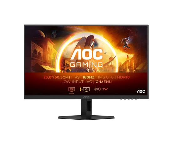 AOC MT IPS LCD WLED 23,8" 24G4XE - IPS panel, 1920x1080,180Hz, 2xHDMI, DP, repro