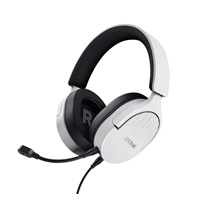 TRUST Herní sluchátka GXT 489W FAYZO, bílá