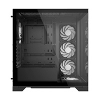 ADATA XPG case INVADER X Mid-Tower, bez zdroje, 5x 120mm Fan, Černá