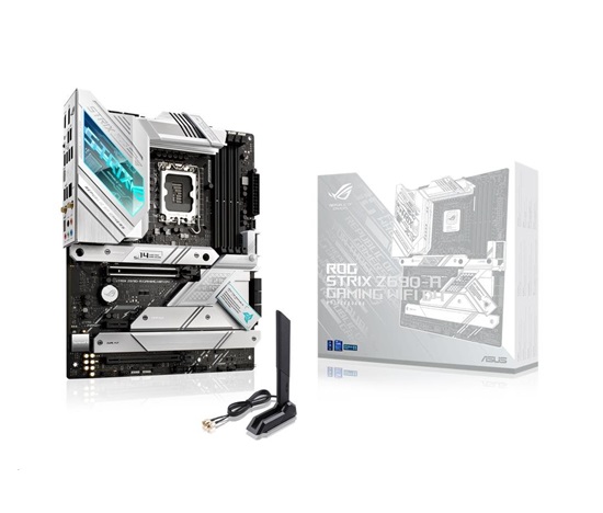 BAZAR - ASUS MB Sc LGA1700 ROG STRIX Z690-A GAMING WIFI DDR4, Intel Z690, 4xDDR4, 1xDP, 1xmDP, (bez příslušenství)