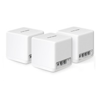 MERCUSYS Halo H60X(3-pack) WiFi6 Mesh (AX1500,2,4GHz/5GHz,3xGbELAN/WAN(1x XR Unit), 2xGbELAN/WAN (2x XS Unit)