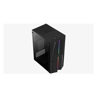 AEROCOOL skříň Mecha, Mid tower, 2x USB 3.0, 2x audio, bez zdroje