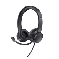 TRUST sluchátka s mikrofonem Ayda PC headset