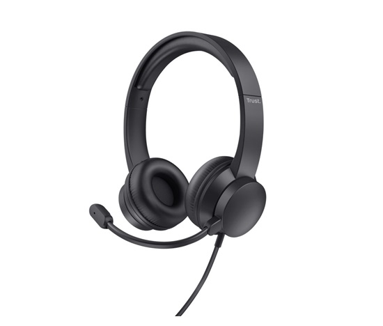 TRUST sluchátka s mikrofonem Ayda PC headset
