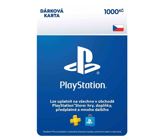 SONY Playstation Live Card Dual CZK1000/CZ