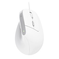TRUST myš Bayo II Ergonomická vertikální myš, USB, bílá