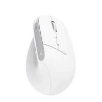 TRUST myš Bayo+ Ergonomická vertikální myš, Bezdrátová, bílá