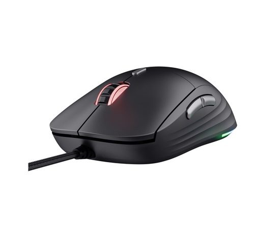 TRUST myš GXT925 Redex II Gaming Mouse, optická, RGB, černá