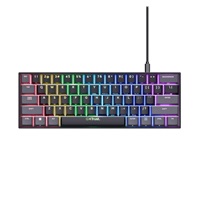 TRUST klávesnice GXT 867 ACIRA, 60%, Herní Klávesnice, USB, USB-C, US