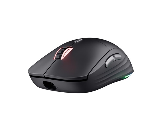 TRUST myš GXT926 Redex II Gaming Mouse, Bezdrátová, laserová, RGB, černá