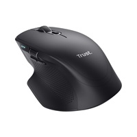 TRUST Myš OZAA+, Bezdrátová, černá