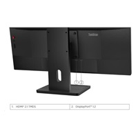 LENOVO LCD E24q-30 - 23.8”,IPS,matný,16:9,2560x1440,100Hz,178/178,4/6ms,300cd/m2,1300:1,repro,HDMI,DP,VESA