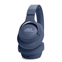 JBL Tune 720BT Blue bezdrátová sluchátka přes uši, Bluetooth 5.3, až 76 hodin a rychlé dobití, modrá