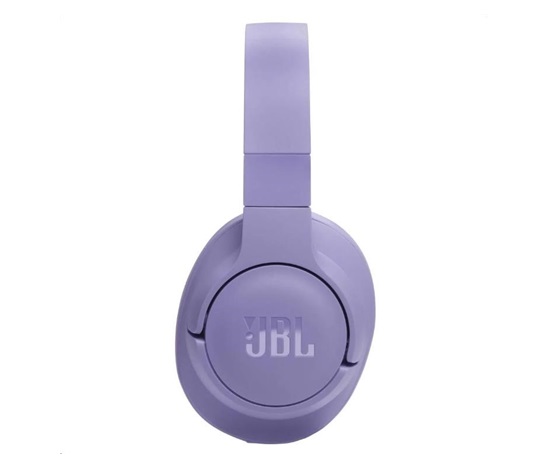 JBL Tune 720BT Purple bezdrátová sluchátka přes uši, Bluetooth 5.3, až 76 hodin a rychlé dobití, fialová