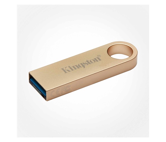 Kingston 128GB DataTraveler DTSE9, 3. Generace, USB 3.2, zlatá