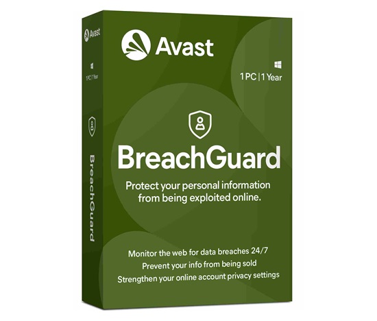 _Prodloužení Avast BreachGuard 1PC na 12 měsíců
