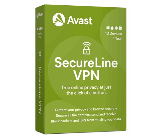 _Prodloužení Avast SecureLine VPN Multi-device 10PC na 12 měsíců