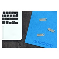 GOODRAM Flash Disk UNO3 128GB, USB 3.2 Gen1, stříbrná