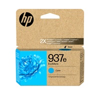 HP 937e EvoMore Cyan Original Ink Cartridge (1,650 pages)