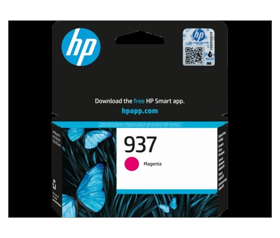 HP 937e EvoMore Magenta Original Ink Cartridge (1,650 pages)