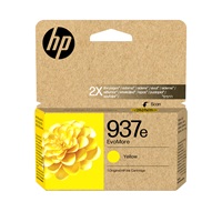 HP 937e EvoMore Yellow Original Ink Cartridge (1,650 pages)
