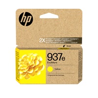 HP 937e EvoMore Yellow Original Ink Cartridge (1,650 pages)