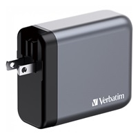 VERBATIM GaN Nabíječka do sítě GNC-140, 140W, 3x USB-C, 1x USB
